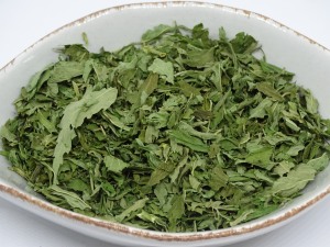 % Hanf Blätter (THC-arm) bio